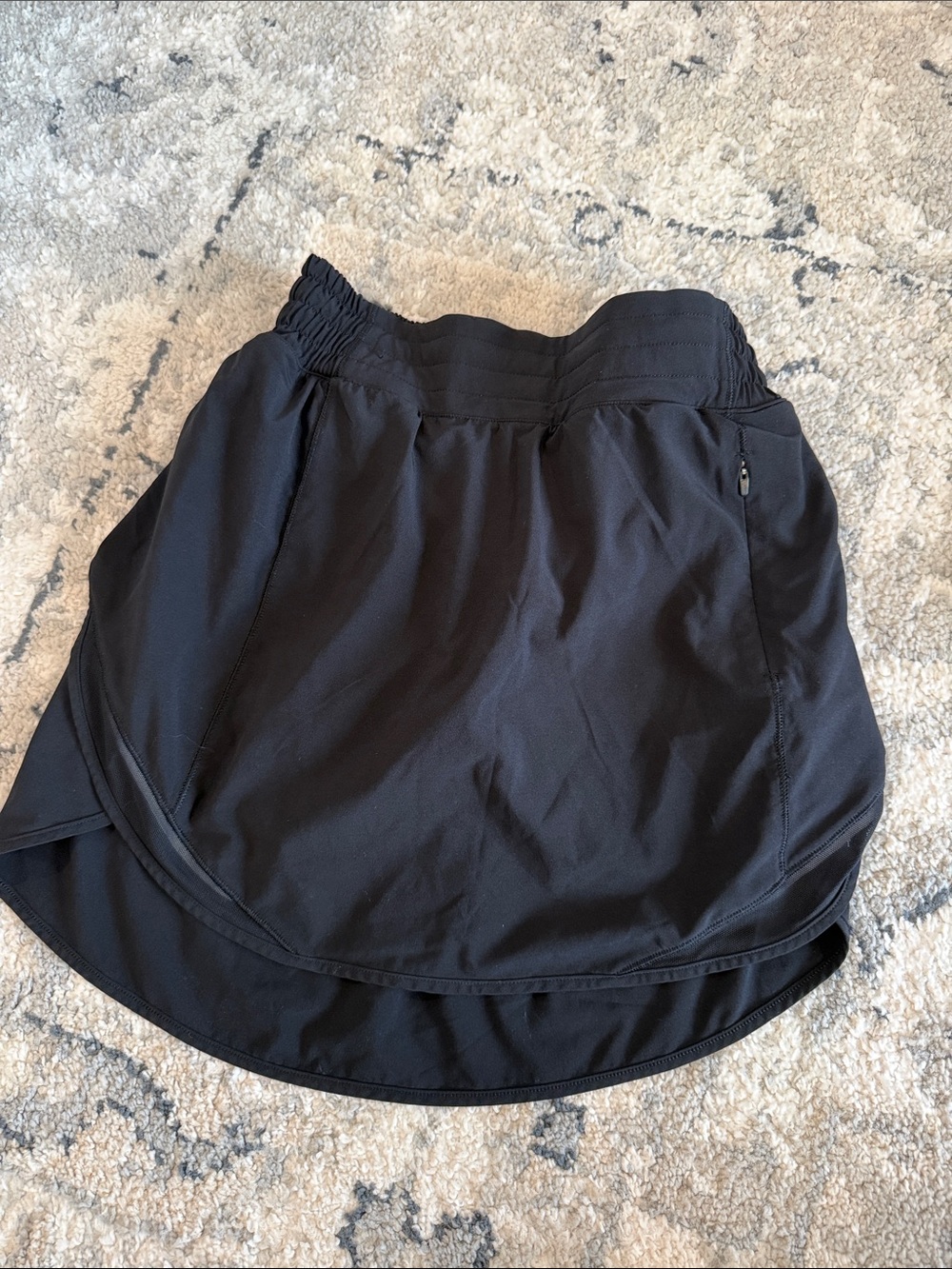 Black Athletic Skort